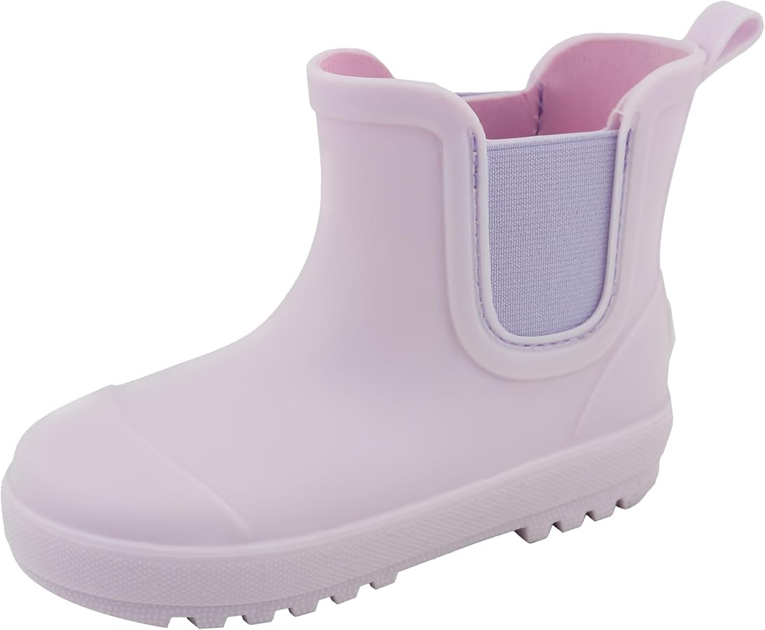 BEARPAW Toddler Rain Boots, Waterproof Rubber Kids Rainboot, Girls/Boys Light Water Shoes for Mud... | Amazon (US)