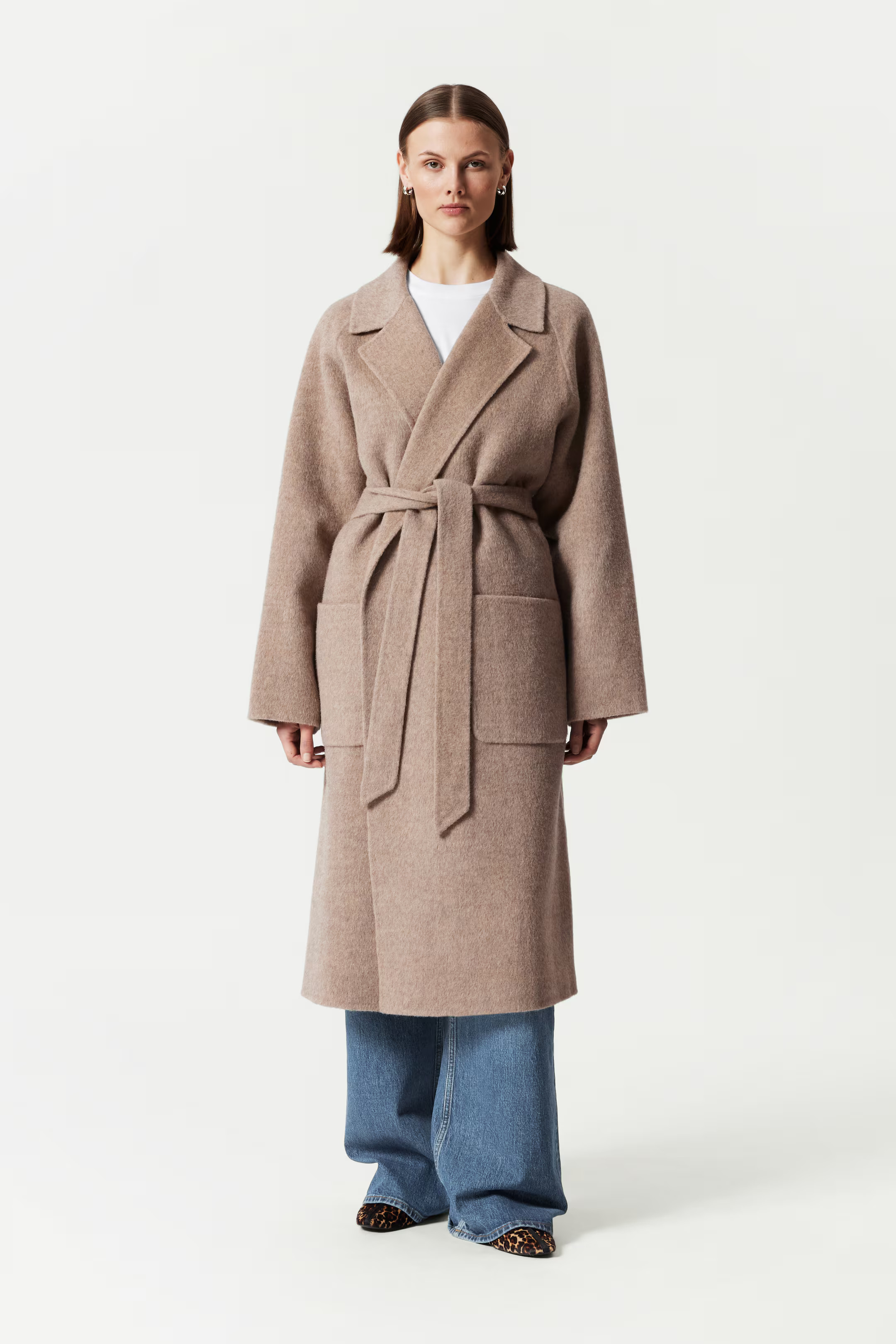 Belted Wool Coat | H&M (UK, MY, IN, SG, PH, TW, HK)