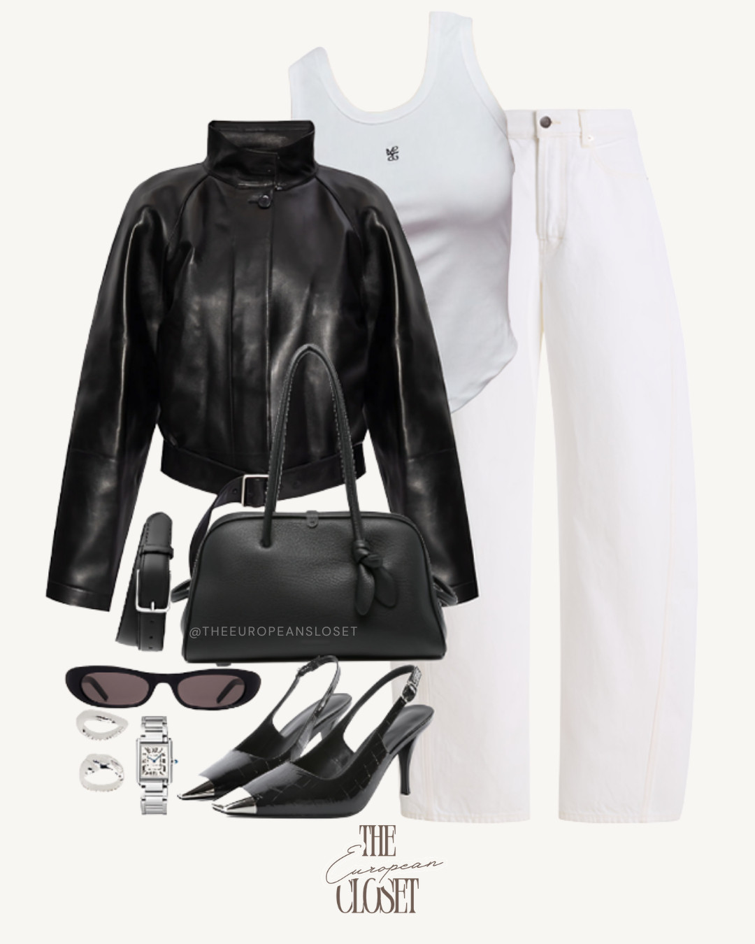 Black & white spring outfit idea  

 #LTKootd #LTKSeasonal #LTKU