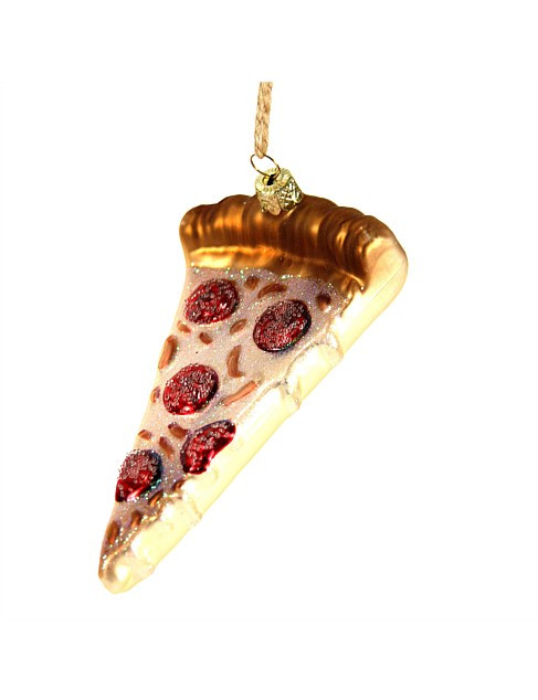 David Jones 11cm Pizza Slice Glass Ornament | David Jones | David Jones (Australia & New Zealand)