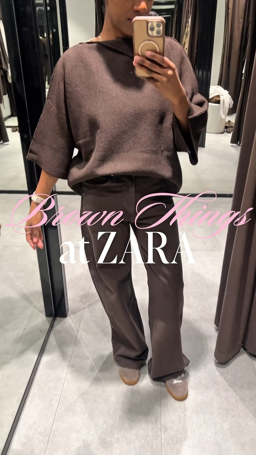 A good full brown outfit has been my vibe lately, what about you? Zara finds, Zara finds this week, brown outfits, outfit ideas, casual outfit ideas

#LTKFindsUnder100