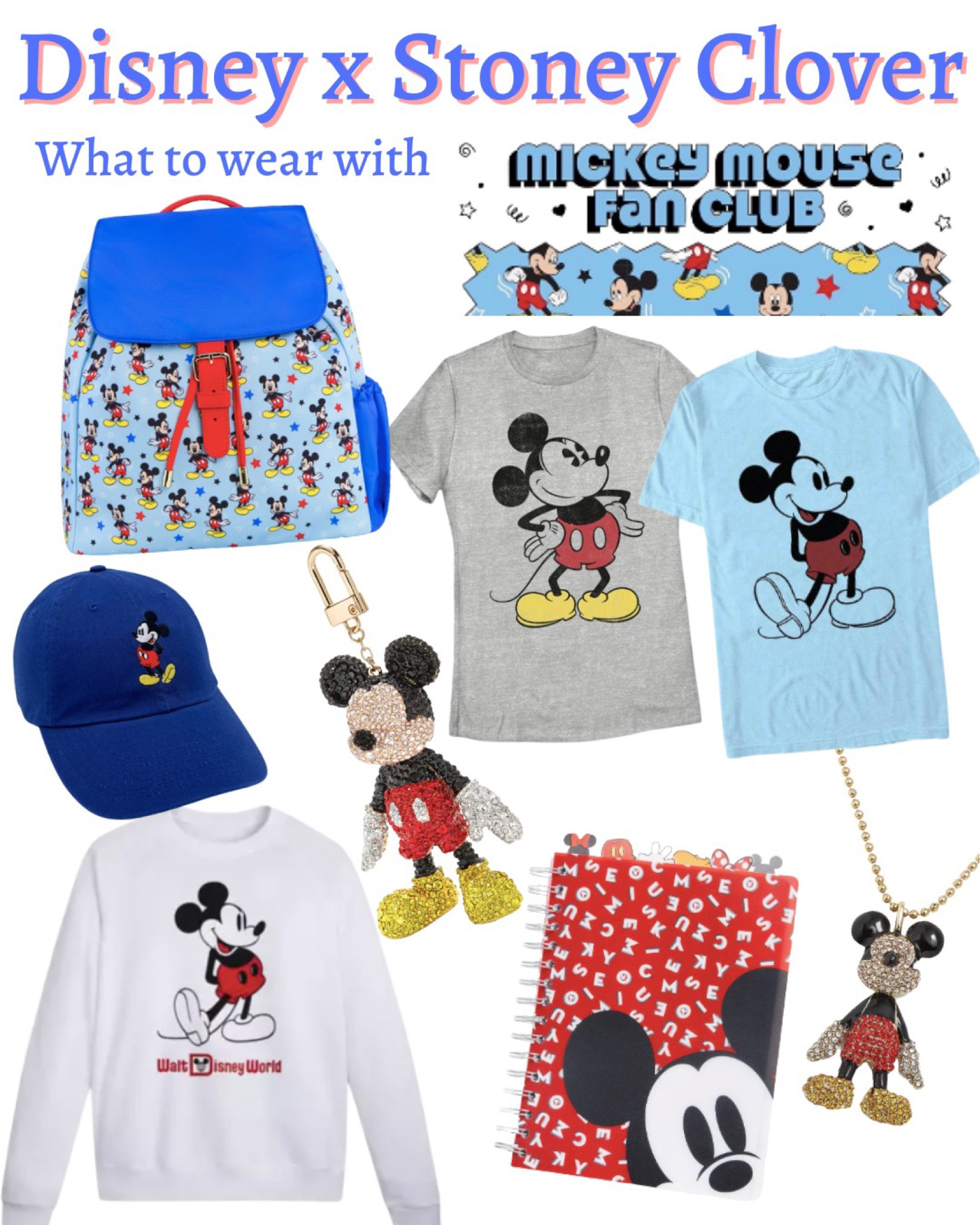 Stoney Clover x Disney Mickey & Friends, classic Mickey Mouse, Disney outfit, bag charm, planner, dad hat, Disney vacation outfit 

#LTKFind #LTKfamily #LTKtravel