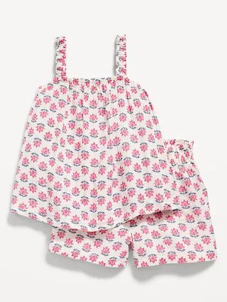 Matching Floral Tank Top &#x26; Shorts Set for Toddler Girls | Old Navy (US)