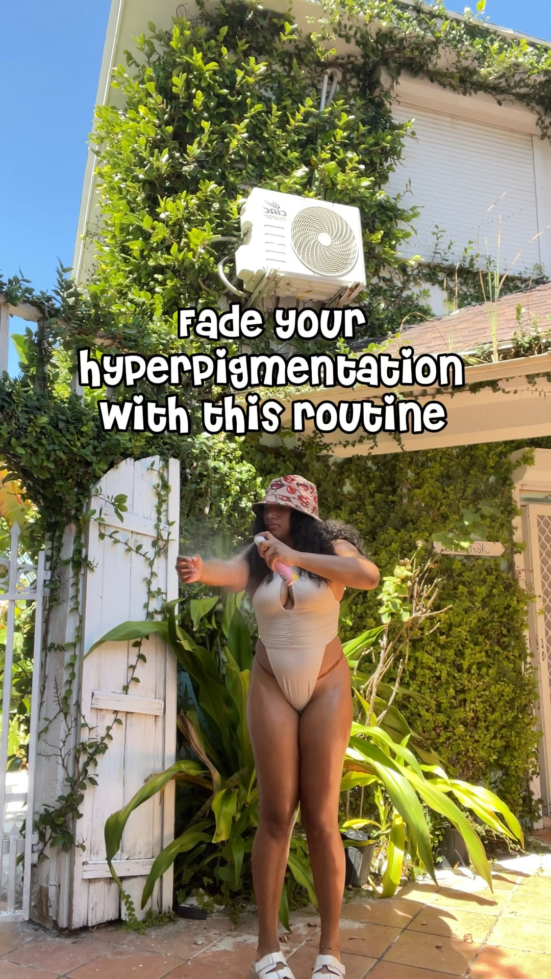 Fade your hyperpigmentation 
with this routine 