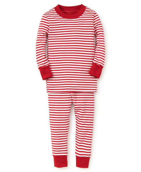Jingle All The Way Stripe Toddler Pajama Set | Kissy Kissy