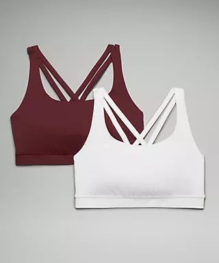 lululemon Energy™ Bra 2 Pack *Medium Support, B-D Cups Online Only | Women's Bras | lululemon | Lululemon (US)