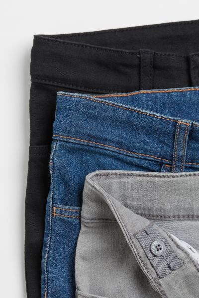 3-pack Skinny Fit Jeans | H&M (US)