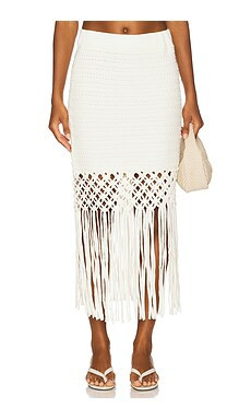 Rails Sevilla Skirt in White from Revolve.com | Revolve Clothing (Global)