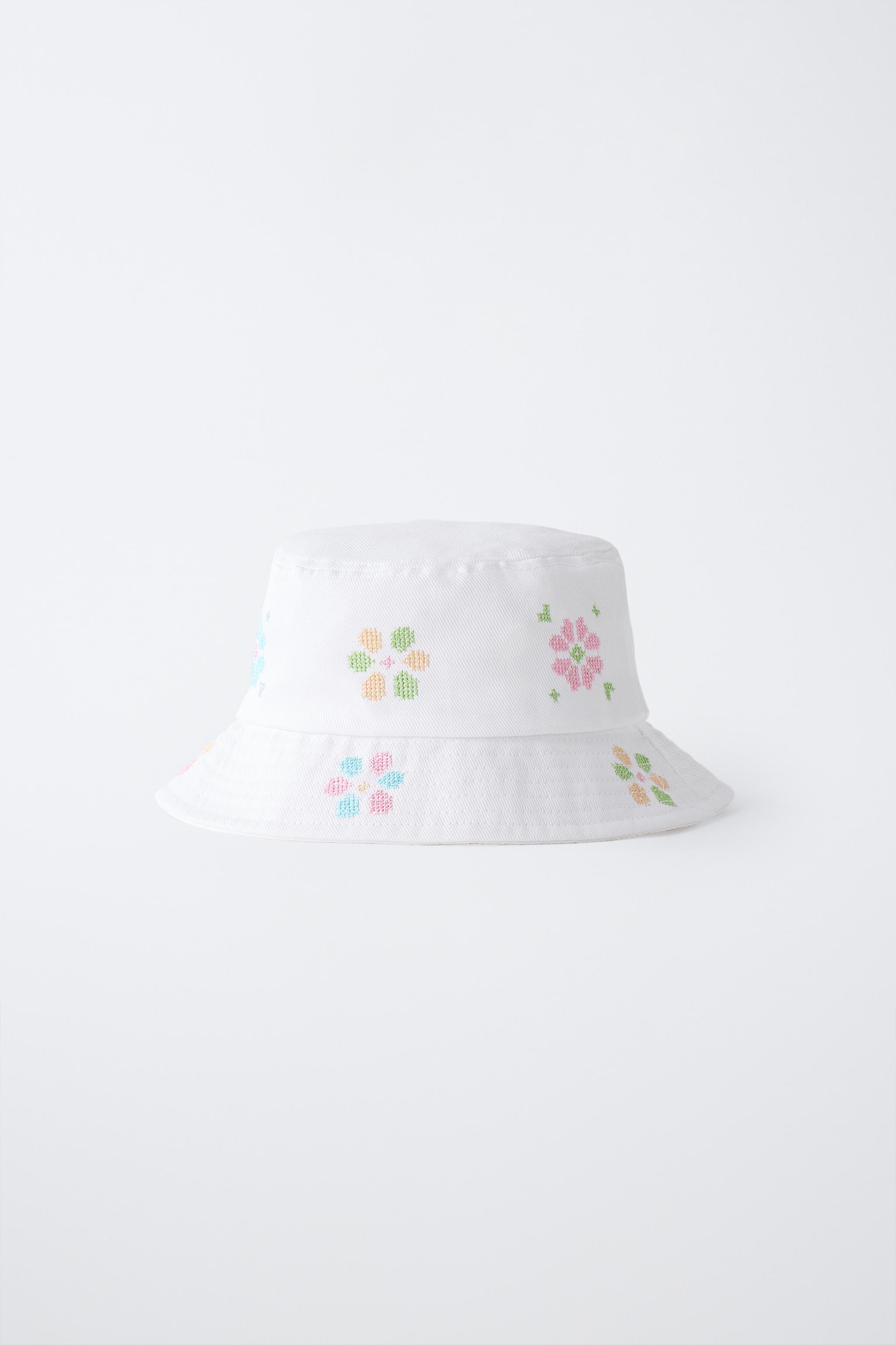 EMBROIDERED BUCKET HAT | Zara US