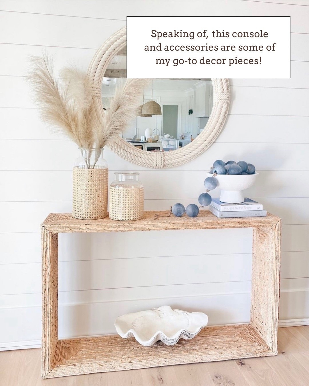 Coastal console inspo 🙌🏻🙌🏻

#LTKSeasonal #LTKHome