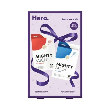 Hero Cosmetics Mighty Patch Icons 2-Piece Pimple Patch Set, 54 Count | Walmart (US)