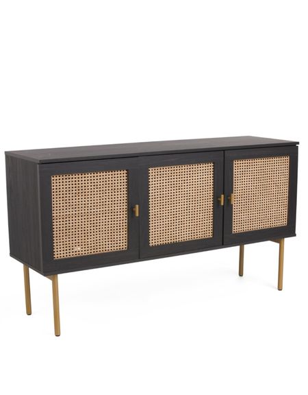 KARAT HOME
54x32 Datang Sideboard Cabinet

3 doors open for a spacious storage compartment, 2 shelves, rattan inlays
54in W x 32in H x 16in L
Wood


#LTKsalealert #LTKstyletip #LTKhome