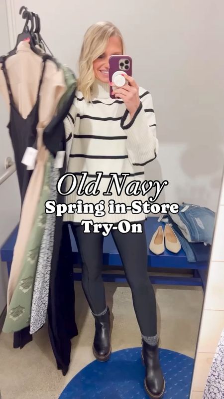 Old Navy Spring In-Store Try On. Everything fits TTS!

#LTKSeasonal #LTKstyletip #LTKfindsunder50