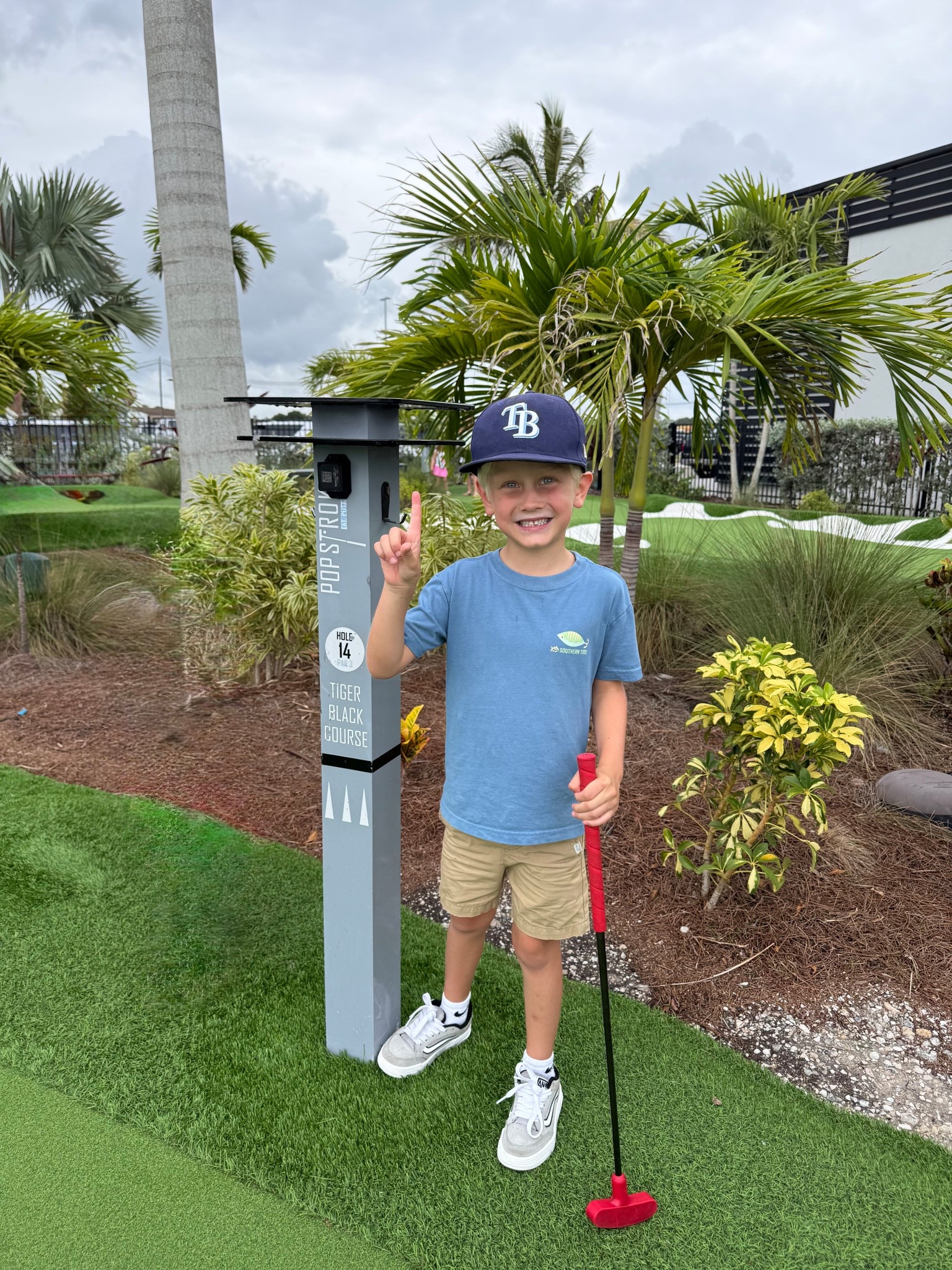 Hole-in-ONE! First time at PopStroke and we will definitely be back. Fun for both kids and parents. 

#LTKFamily #LTKSummerEdit #LTKFindsUnder50