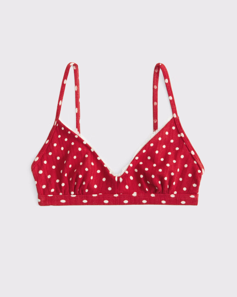 Pointelle Bralette | Abercrombie & Fitch (US)