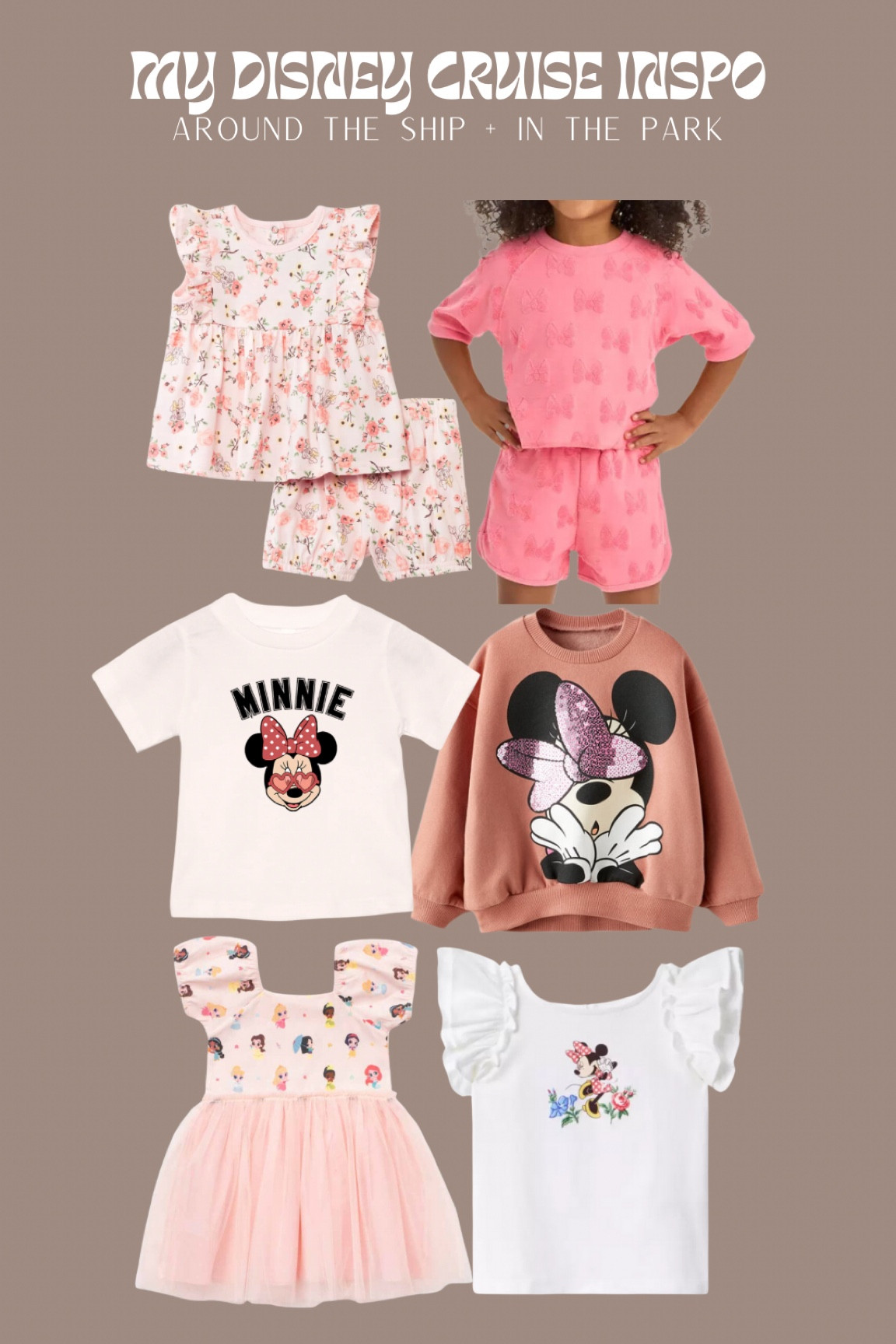 Disney cruise + in the park inspo for a toddler girl 🐭✨