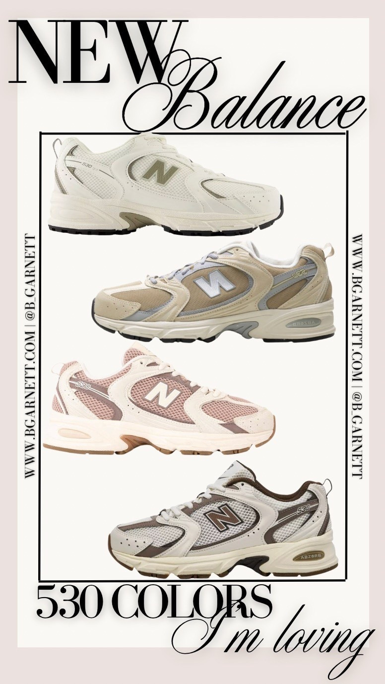 New Balance 530 colors I’m loving for spring 

New balance | sneakers | running shoes | park shoes | NB 530 | neutral sneakers 

#LTKActive #LTKTravel #LTKfitnessgoals