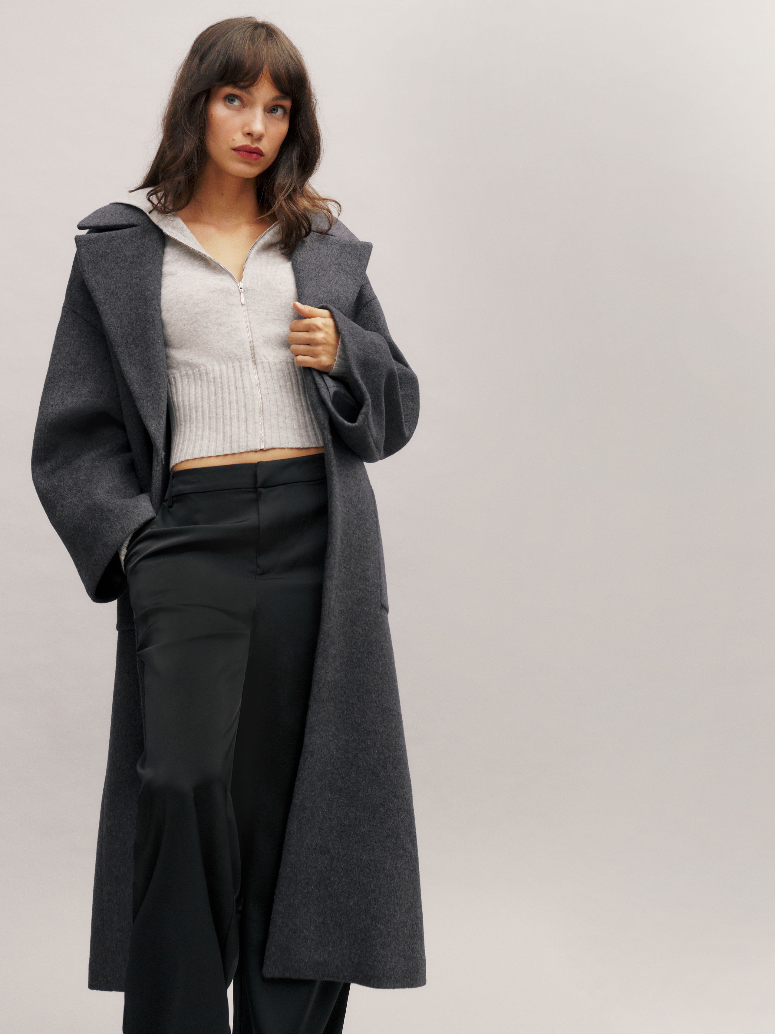 Sierra Oversized Coat | Reformation (Global)
