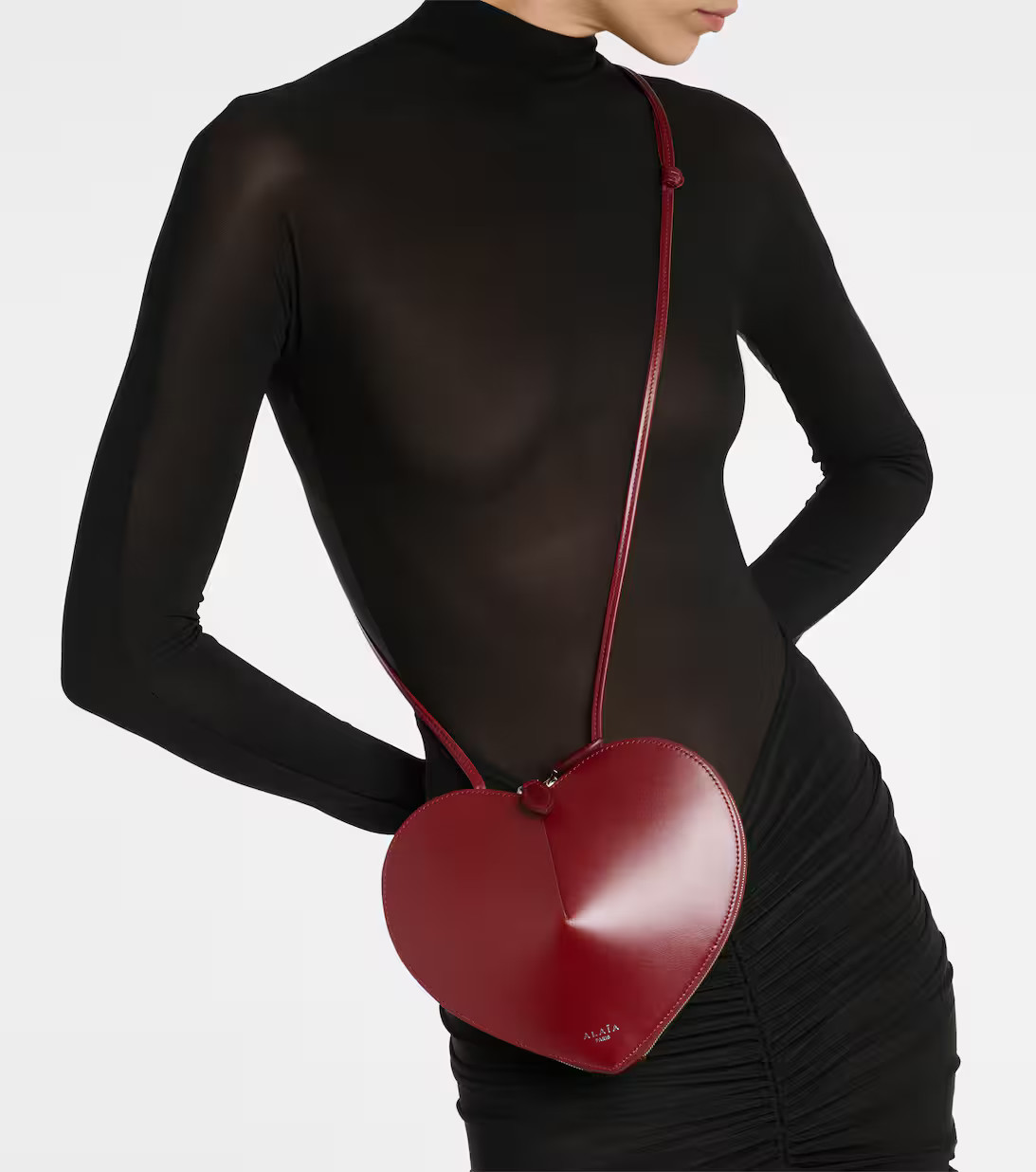 Le Cœur heart leather crossbody bag | Mytheresa (UK)