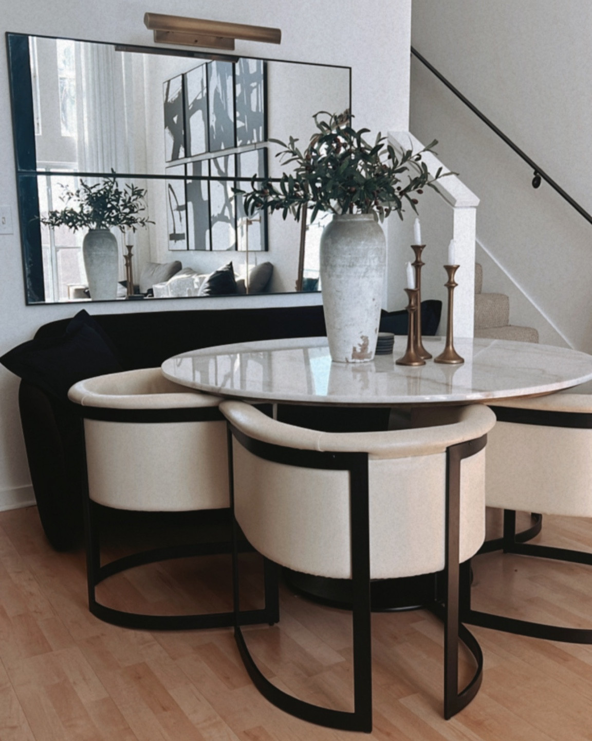 Dining Room 

Media Console, Living Home Furniture, Bedroom Furniture, stand, cane bed, cane furniture, floor mirror, arched mirror, cabinet, home decor, modern decor, mid century modern, kitchen pendant lighting, unique lighting, Console Table, Restoration Hardware Inspired, ceiling lighting, black light, brass decor, black furniture, modern glam, entryway, living room, kitchen, bar stools, throw pillows, wall decor, accent chair, dining room, home decor, rug, coffee table

#LTKstyletip #LTKFind #LTKhome