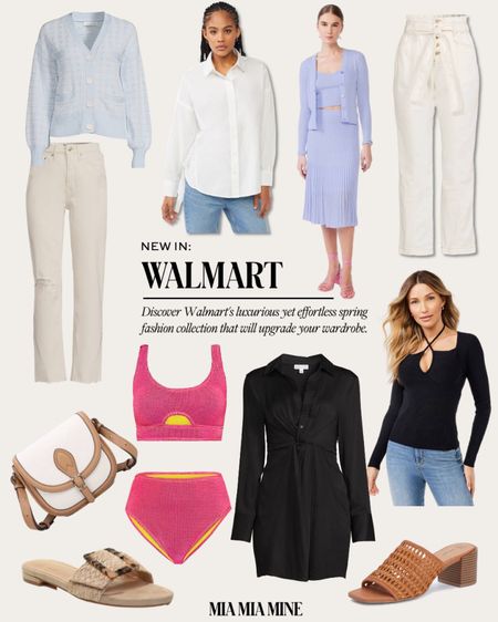 Walmart new spring arrivals / spring vacation outfit / spring break
Walmart white jeans
Swimsuit under $50
Swimsuit coverup 

#LTKunder50 #LTKtravel #LTKunder100