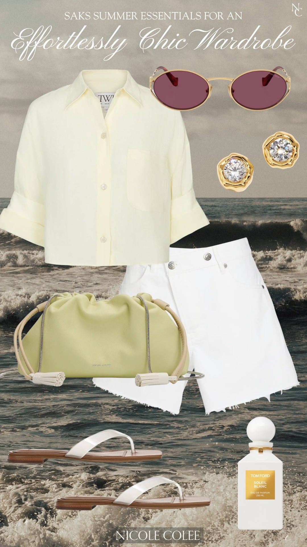The pieces I'll be reaching for on repeat this summer. 🤍

When you're building a wardrobe that feels effortlessly chic, it's all about investing in timeless staples you'll wear again and again. Think crisp shirting, the perfect white shorts, elevated accessories, and those finishing touches that make every outfit feel polished.
I rounded up everything from my latest Saks summer look so you can shop the entire edit in one place.

#SaksPartner #Saks #LTKStyle #SummerStyle #WardrobeEssentials
@Saks Fifth Avenue

#LTKdayinmylife #LTKgrwm #LTKootd