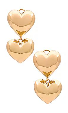 Double Bubble Heart Earrings
                    
                    Lili Claspe | Revolve Clothing (Global)