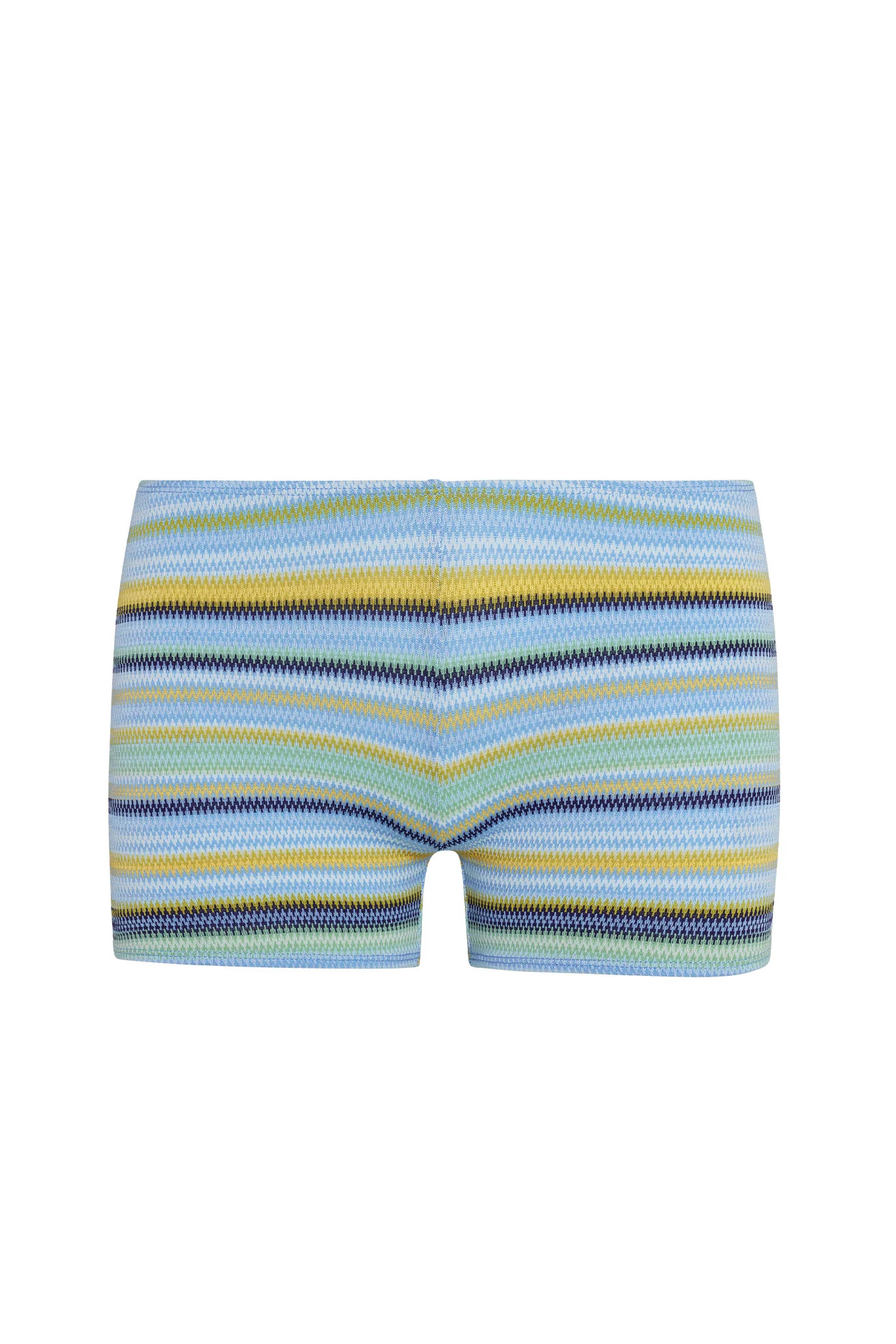 Cali Shorts - Sardinia Stripe Azure | Monday Swimwear