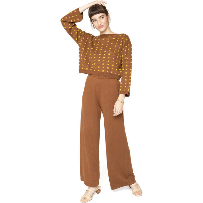 Callahan | Women's Dani Pant, Root Beer (Brown, Size Small) | Maisonette | Maisonette