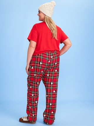 Old Navy x Disney Mid-Rise Printed Flannel Pajama Pants for Women | Old Navy (US)