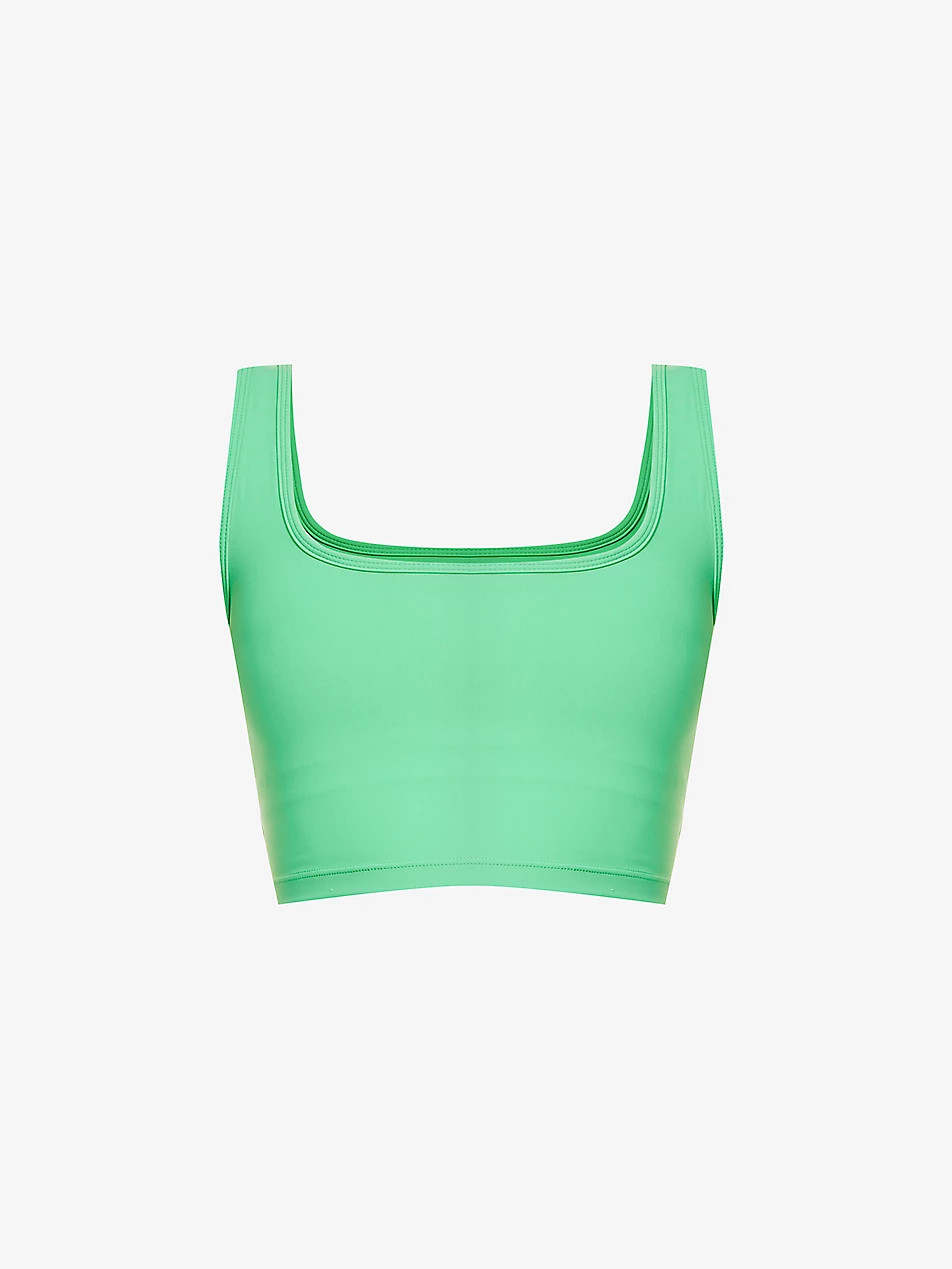 Ultimate scoop-neck stretch-woven bra | Selfridges