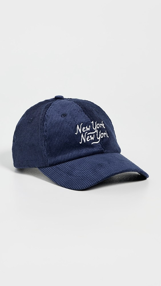 Script NY NY Cord Cap | Shopbop