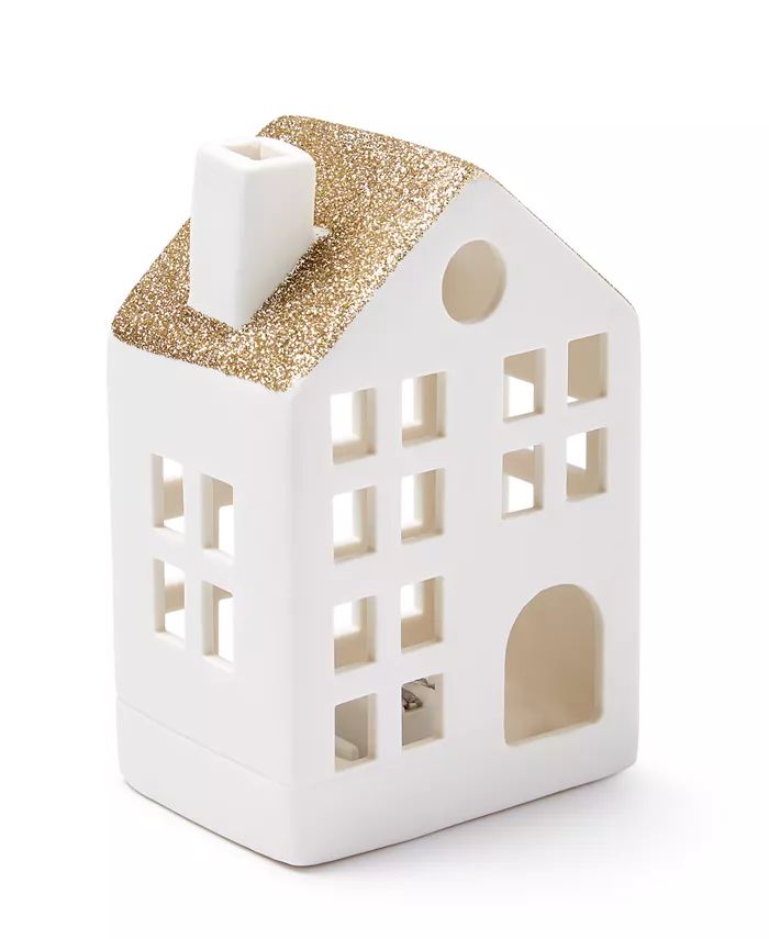 Shimmer and Light LED Porcelain House, Created for Macy's | Macy's Canada