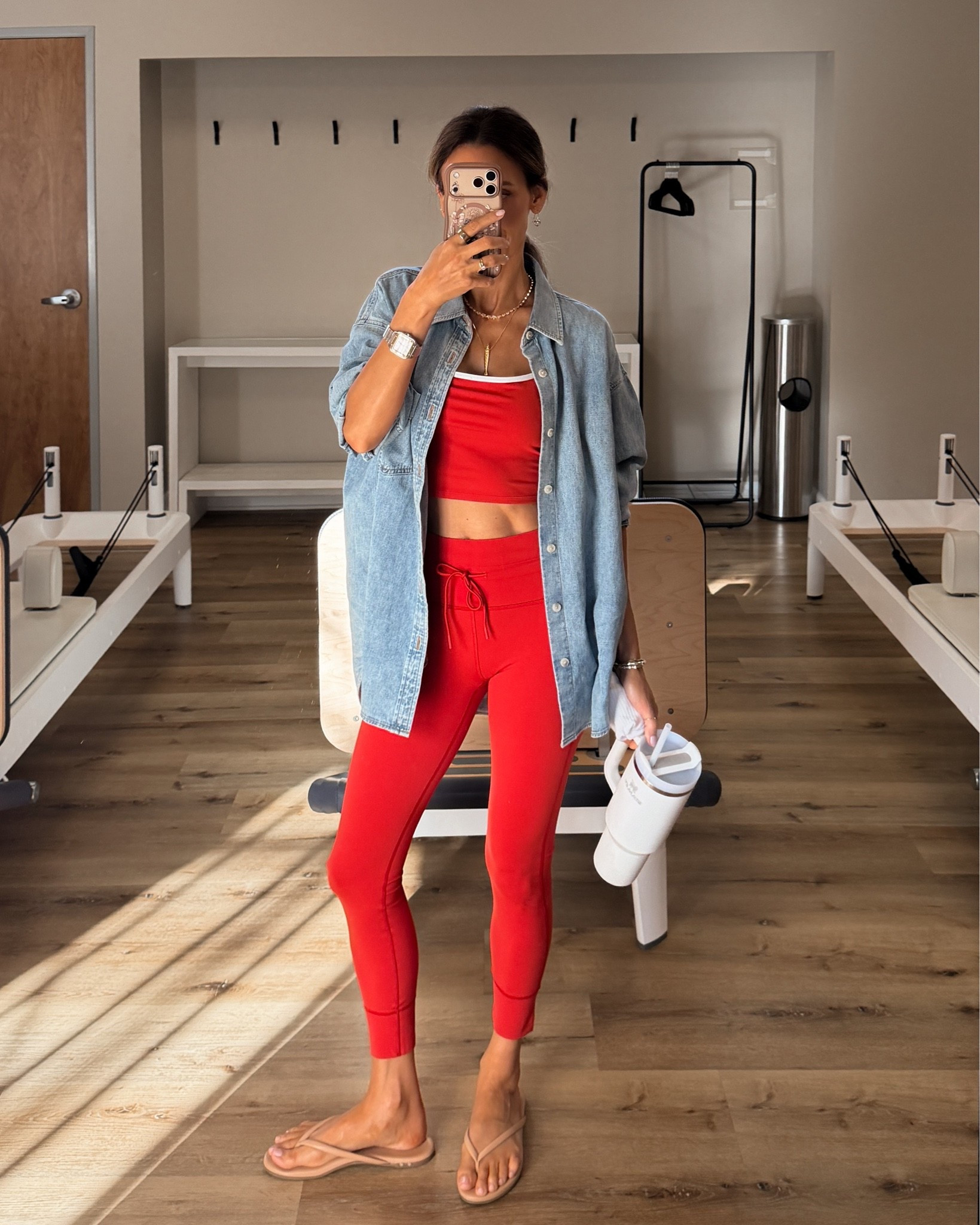 Pilates outfit 
Legging, bra and shirt size small

#LTKootd #LTKfitnessgoals #LTKmorningroutine