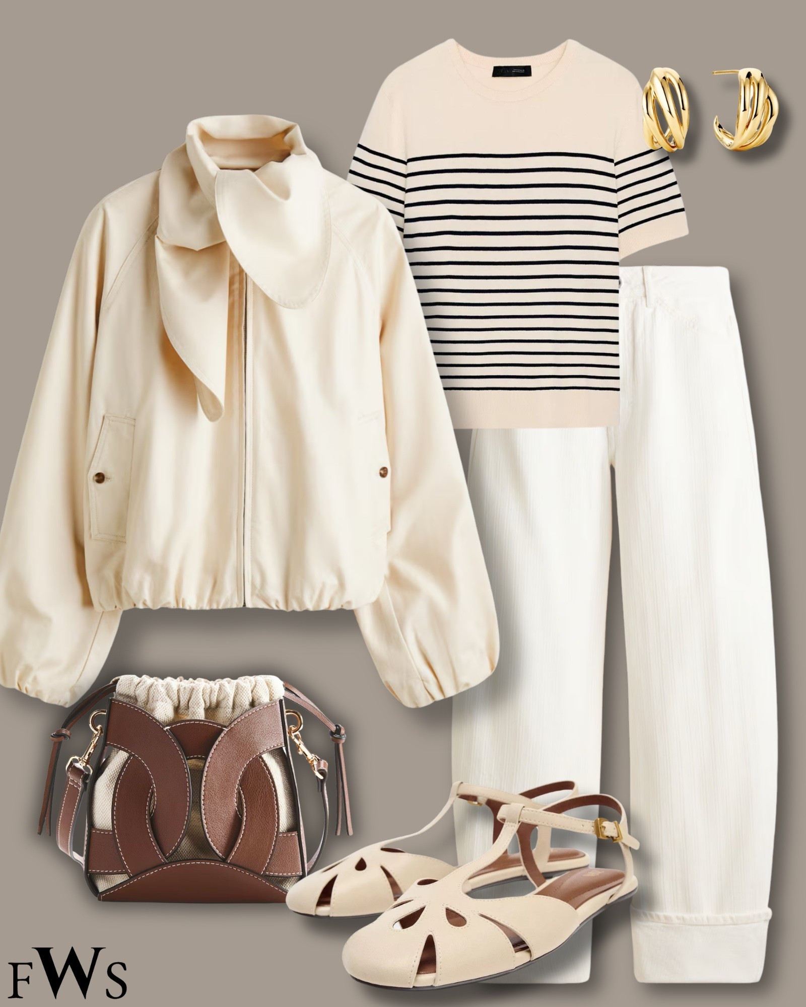 Style white barrel leg Jean for spring 🤍

#LTKover50style #LTKstyletip #LTKspring