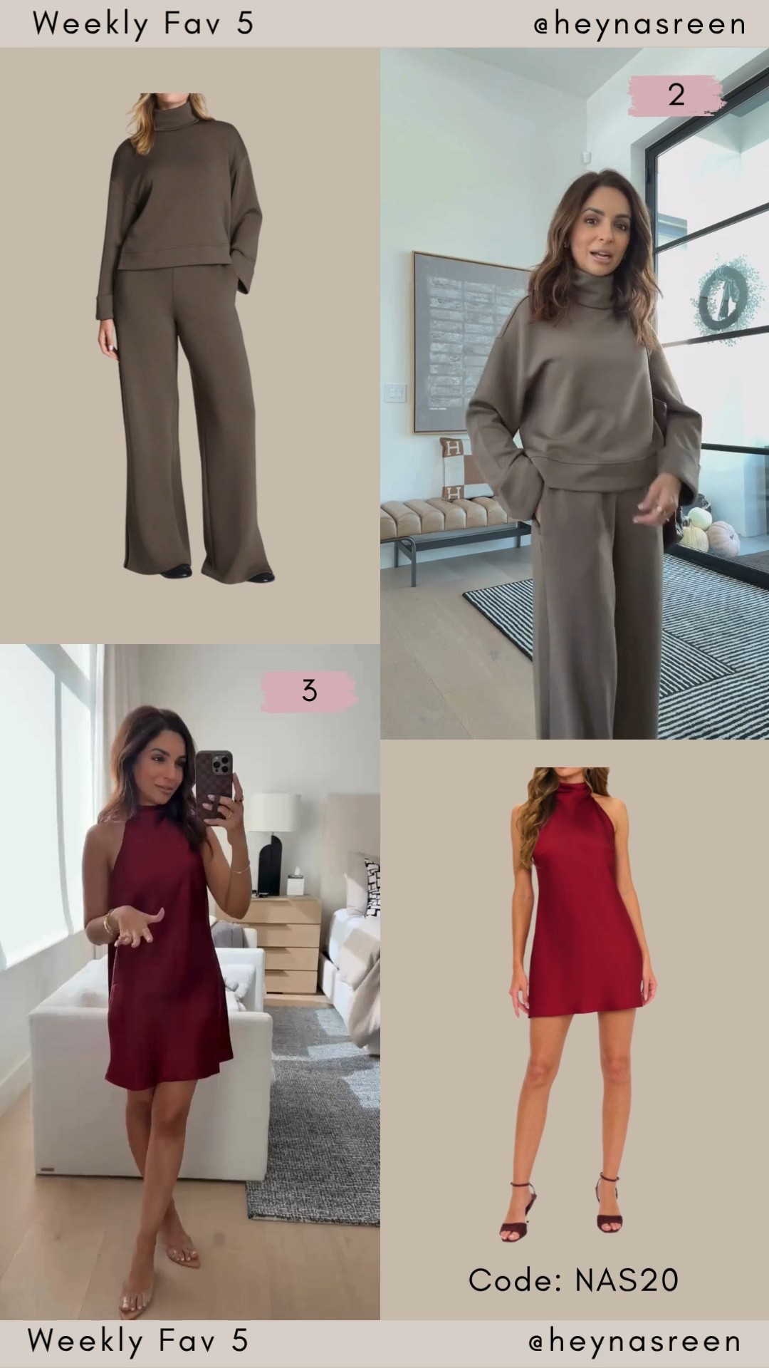 Fav 5:
#2: Spanx set
#3: Show Me Your Mumu dress 