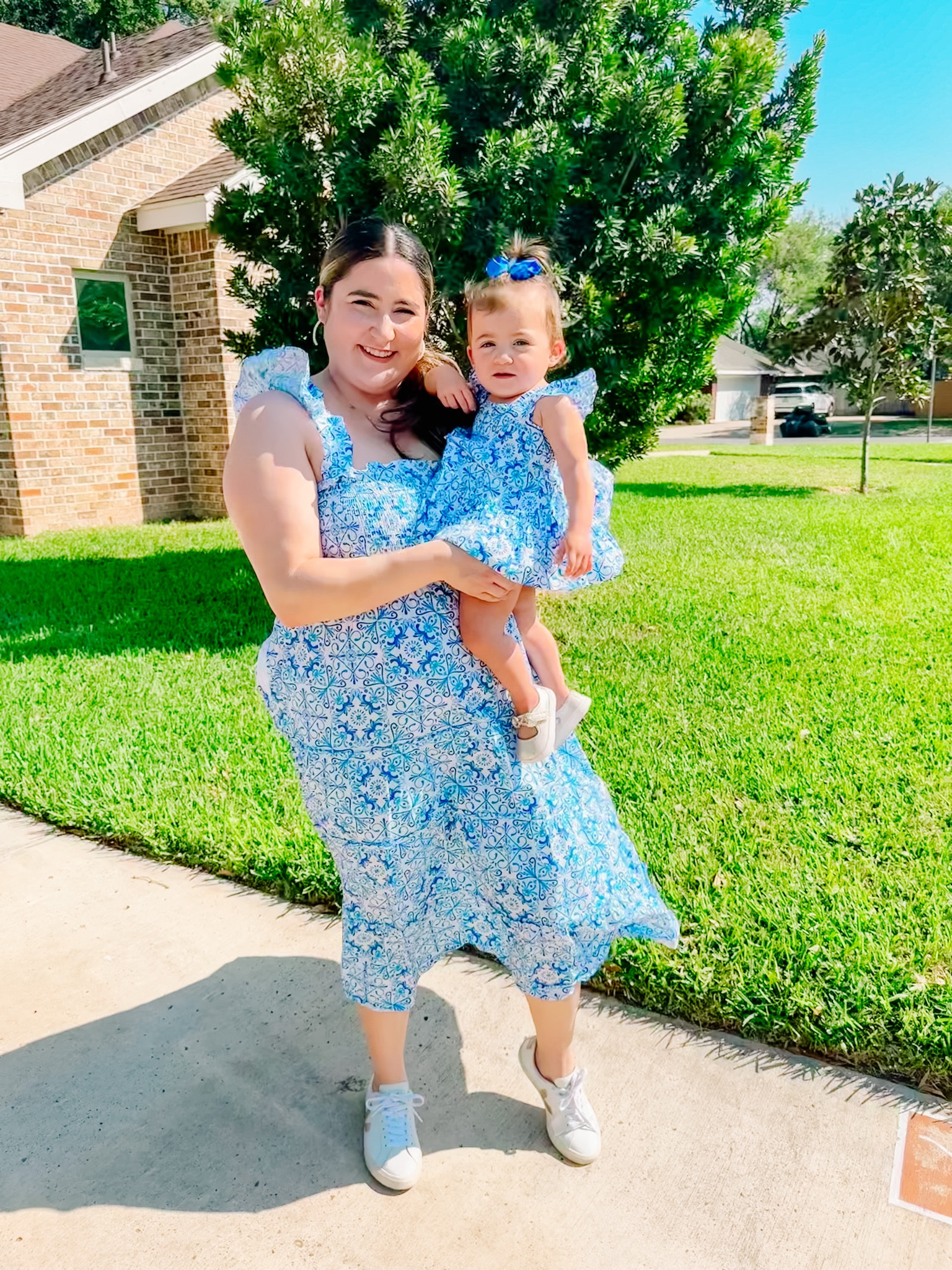 Mommy and me hill house dresses, Veja sneakers, Easter dress, spring dress, baby shower, spring break, vacation outfit, travel outfit 

#LTKfamily #LTKcurves #LTKFind
