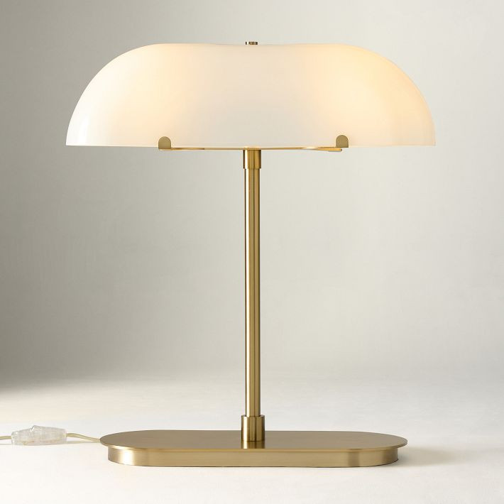 Reynolds Glass Table Lamp (17") | West Elm (US)
