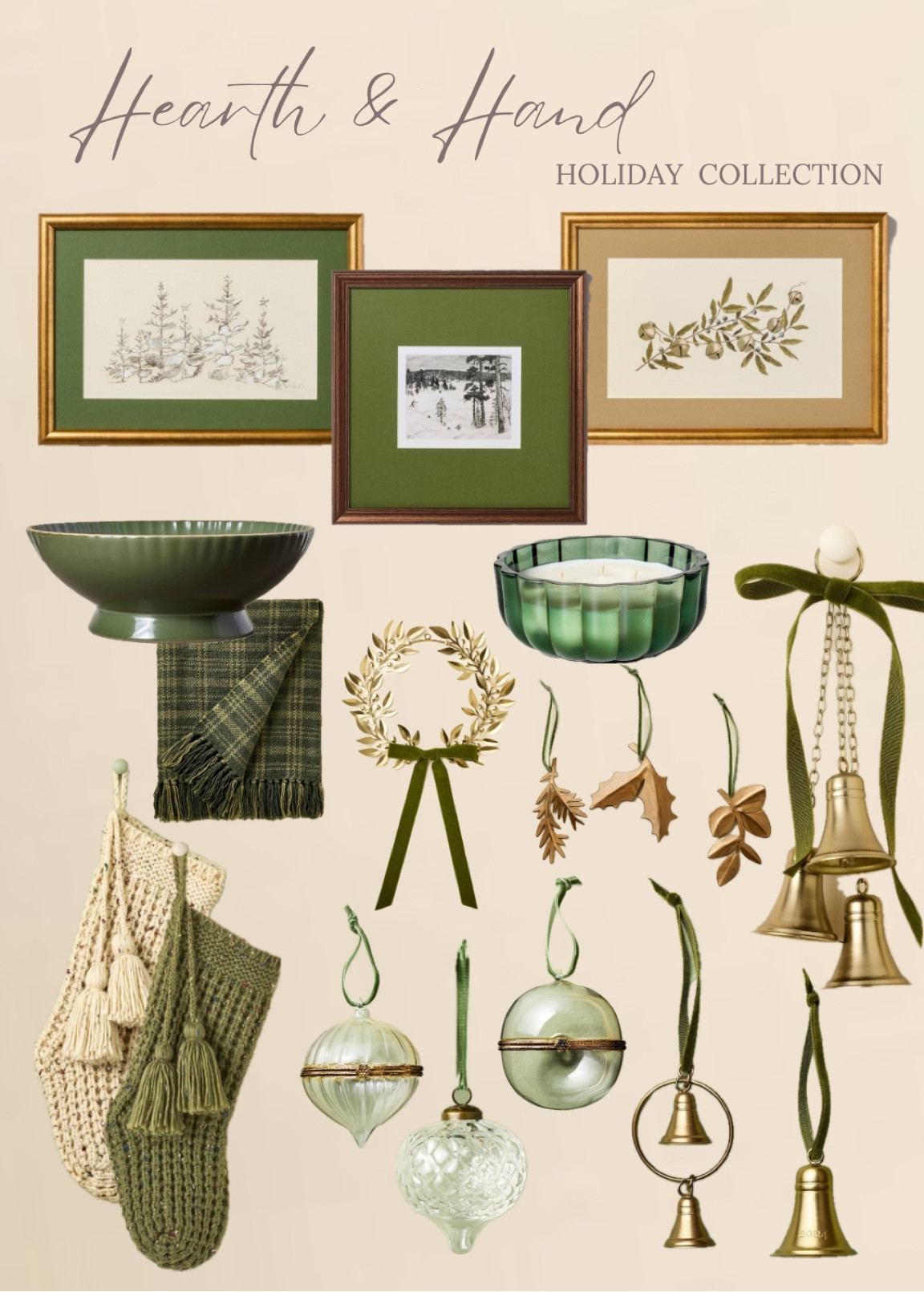 Hearth & Hand Holiday Collection 

#LTKSeasonal #LTKxTarget #LTKHome