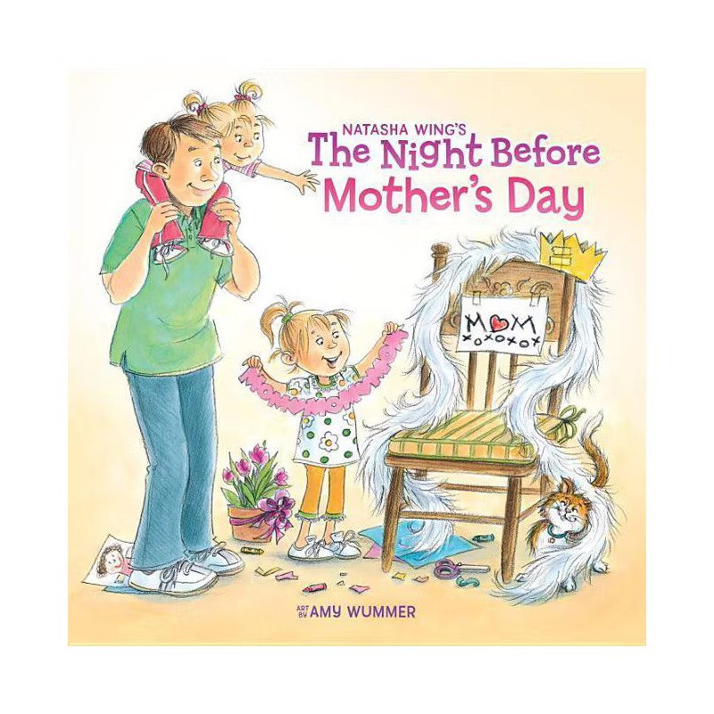 The Night Before Mother's Day ( Reading Railroad) (Paperback) by Natasha Wing | Target