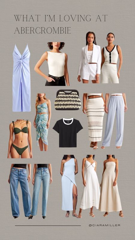 Abercrombie spring and summer pieces I’m loving