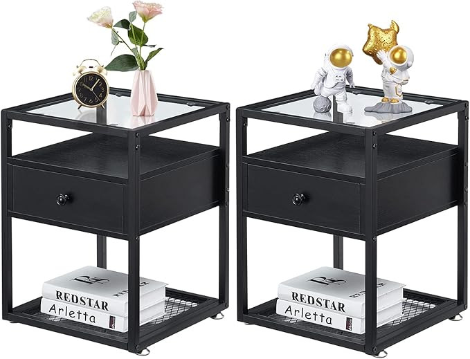 Black Nightstand. Amazon | Amazon (US)