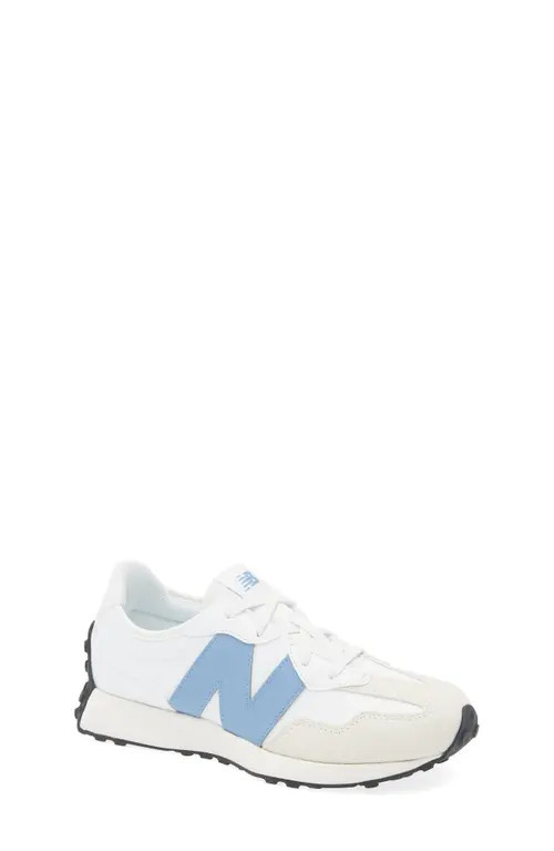 New Balance 327 Sneaker in White/Blue Laguna at Nordstrom, Size 5.5 M | Nordstrom