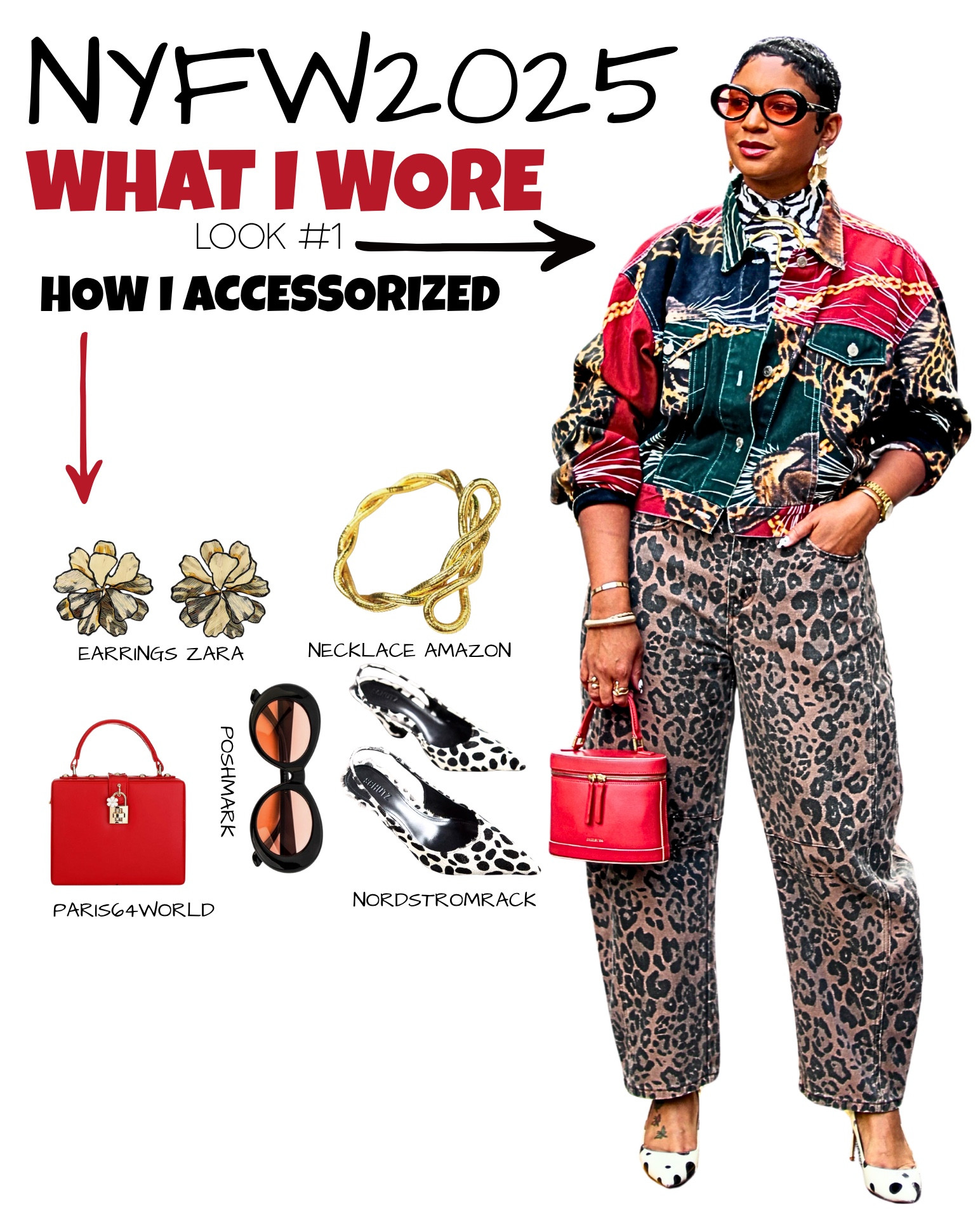 Here’s the deets of what I wore on day 1 of NYFW 2025! You all asked and I delivered! So go grab the pieces that match your style and incorporate them as bold accents to your winter wardrobe. I tagged similar items for items that are no longer available. 

#whatiwore #theestylishp #LTK #vintage #leopardprint #fallaccessories #fallfashion 




#LTKItBag