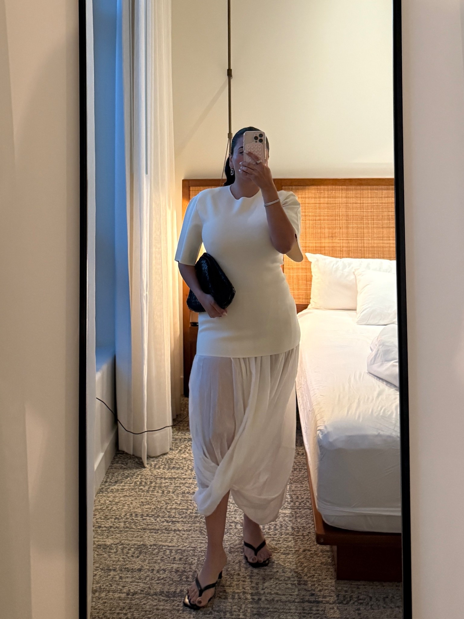 Toteme white tshirt dress. Love how it fits, wearing a size medium 

#LTKStyleTip