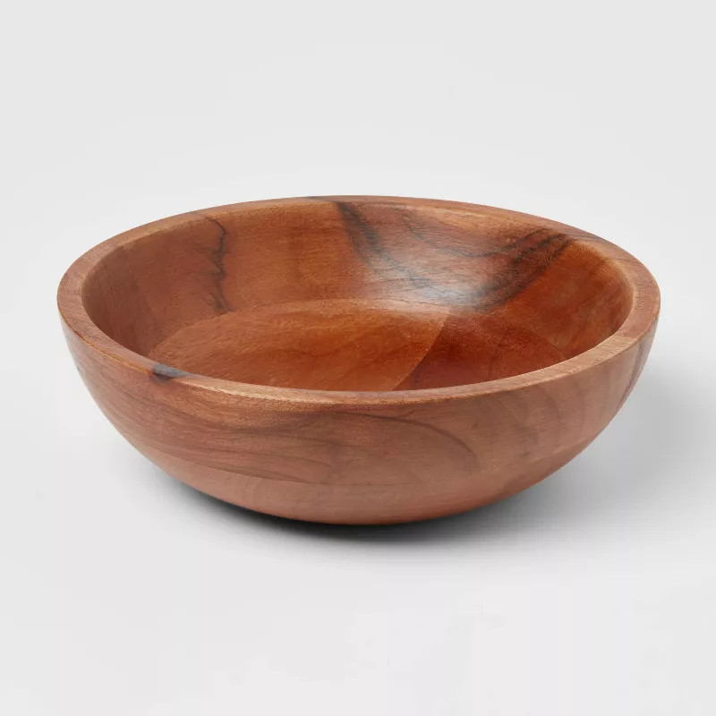 19oz Wood Serving Bowl - Threshold™ | Target