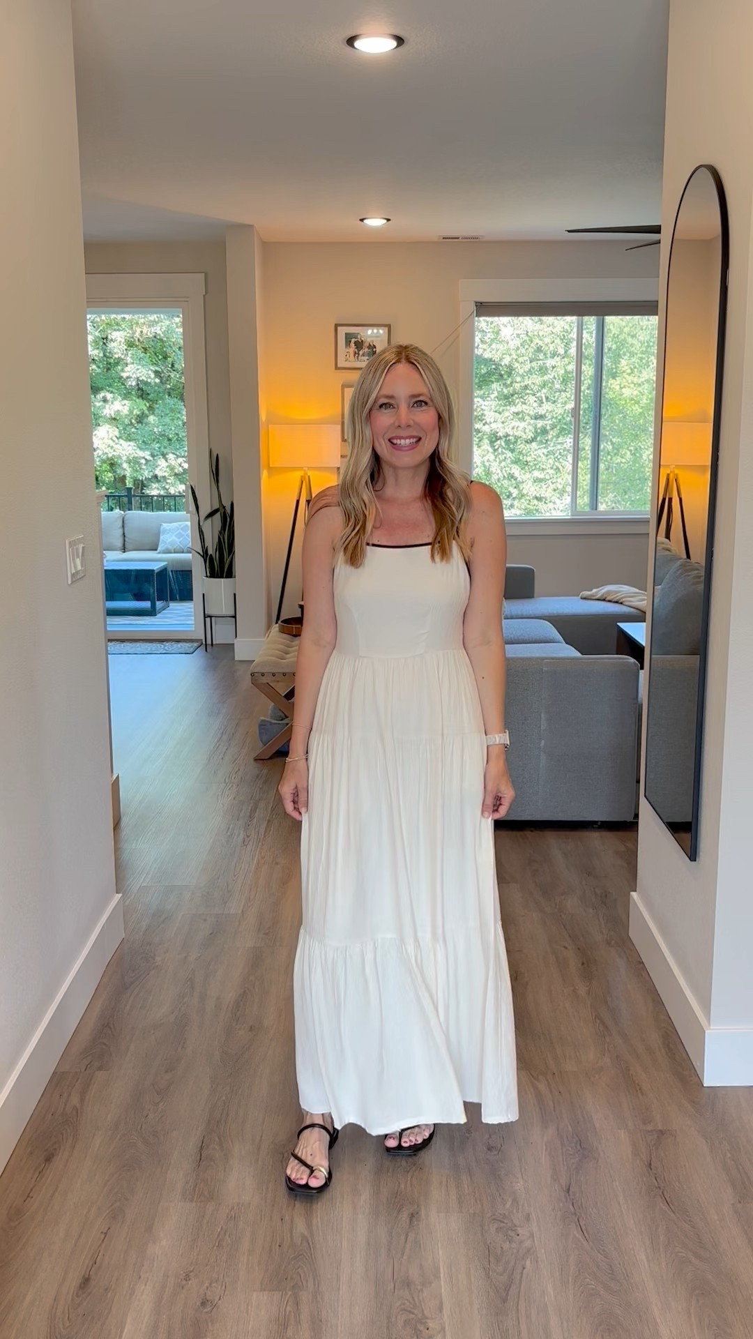 Details on this gorgeous Target dress. Adjustment straps. Fully lined. It’s so pretty   

#LTKTravel #LTKStyleTip #LTKFindsUnder50