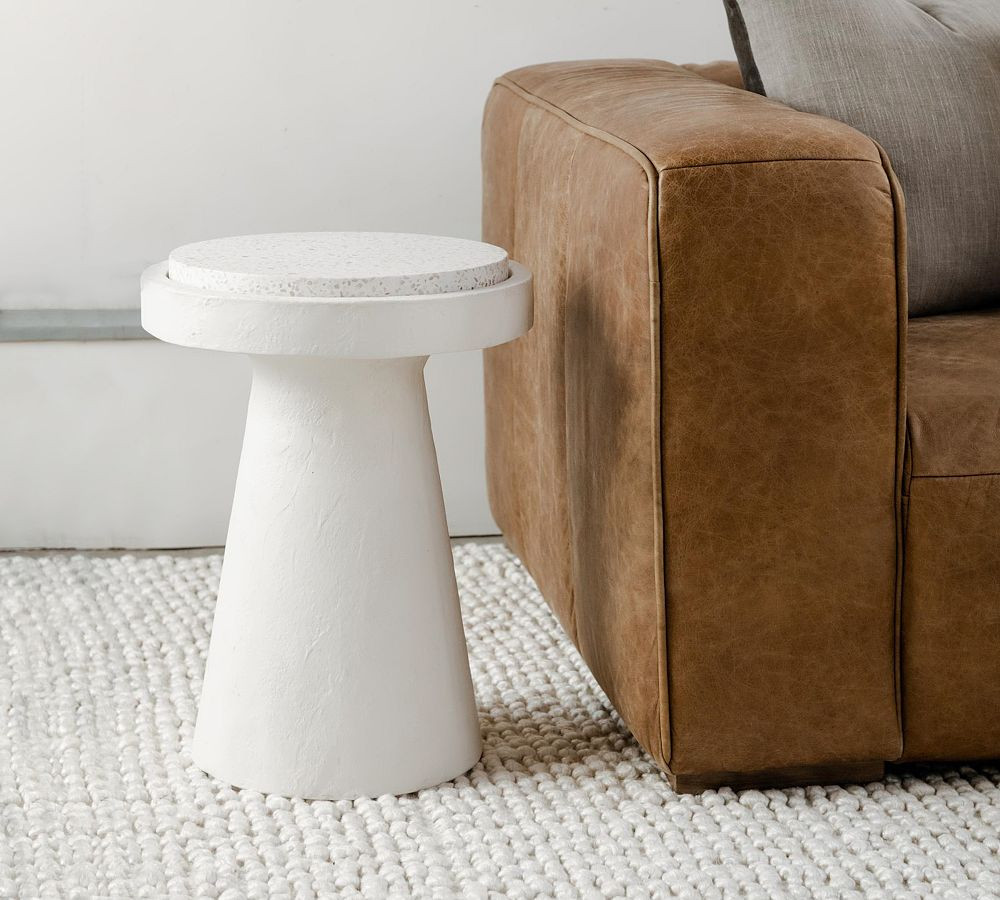 Willow Round Terrazzo Accent Table (16") | Pottery Barn (US)