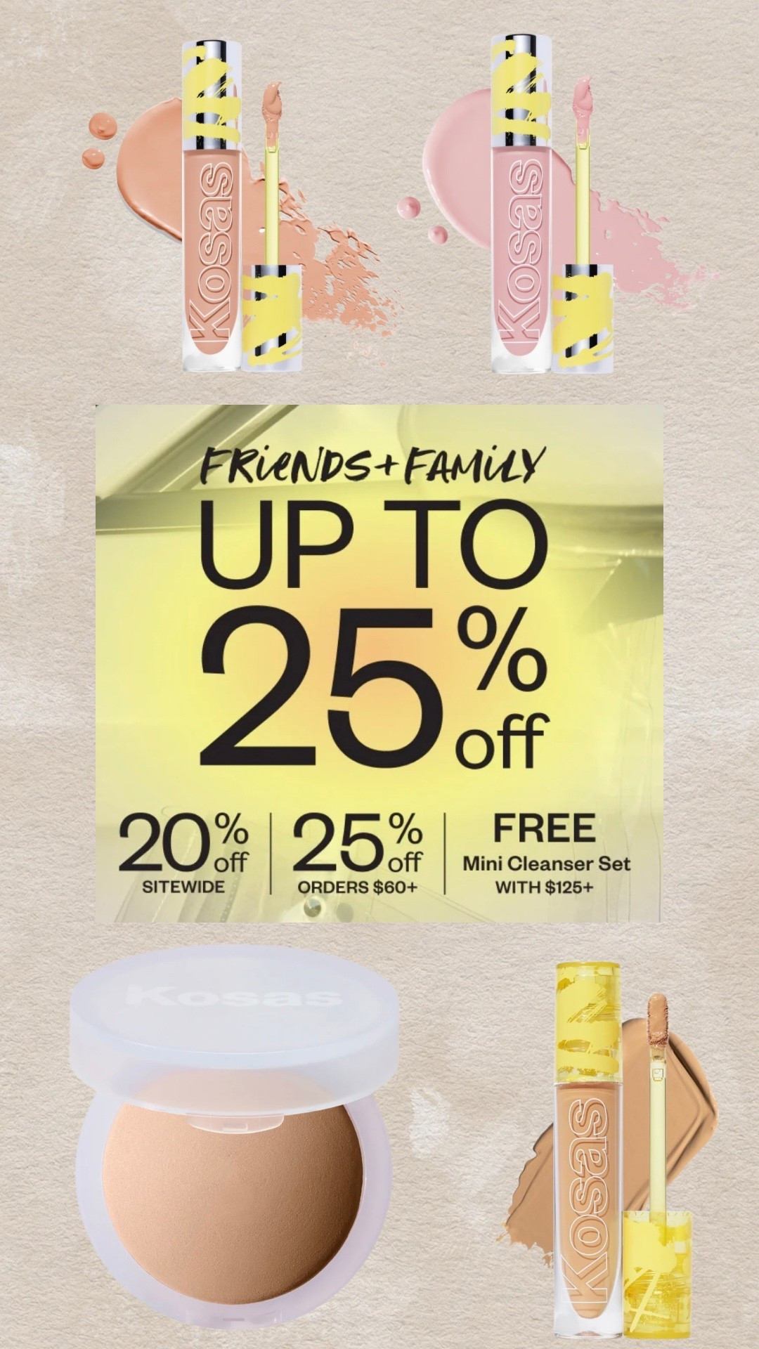 Kosas Clean Beauty Sale 

#LTKBeauty #LTKSaleAlert