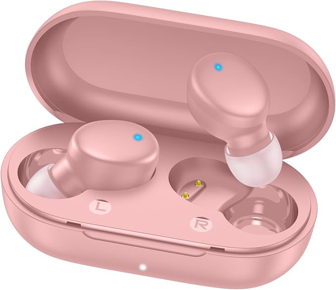 MOZOTER S8 Mini Wireless Earbuds Bluetooth 5.3 in Ear Light-Weight Headphones,60Hrs Playtime Ear ... | Amazon (US)